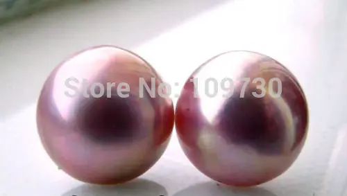 

ry00336 12MM Pink Pearl Earrings A0422 -Top quality free shipping
