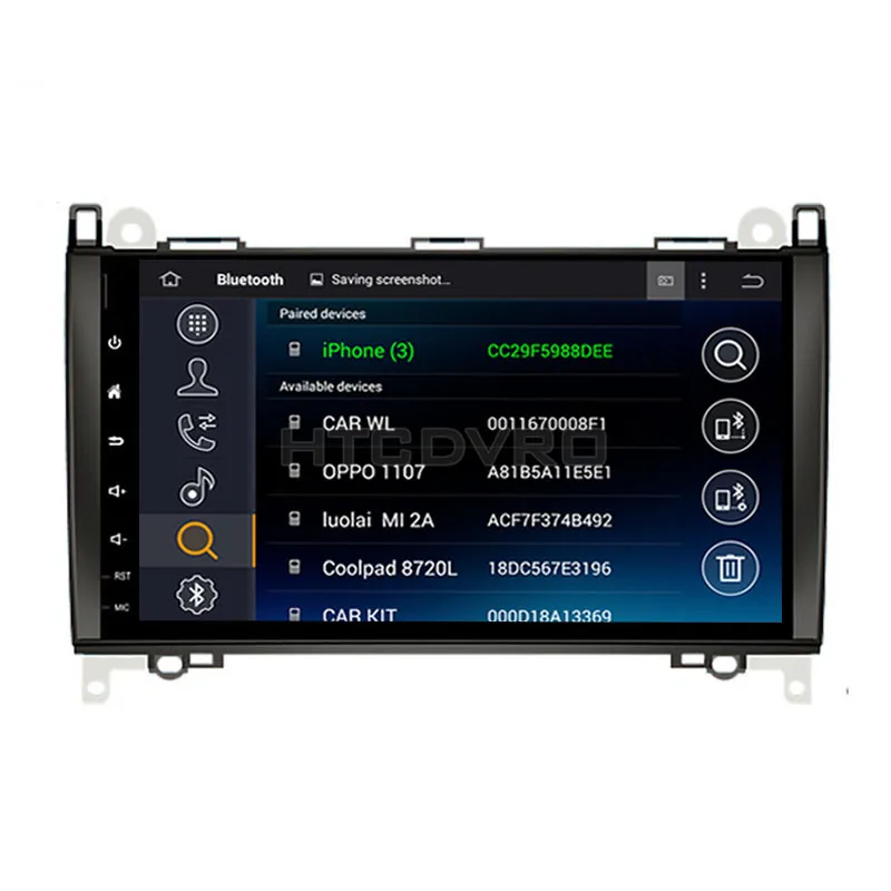 Top YMODVHT 9inch Octa Core 4GB+32GB Android 9.0 Car DVD for Benz A class W169/B class W245/Vito/W639/W906/Viano Radio Stereo GPS 6