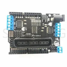 Arduino мотор Servo Shield драйвер платы PS2 ручка беспроводной пульт дистанционного управления mearm