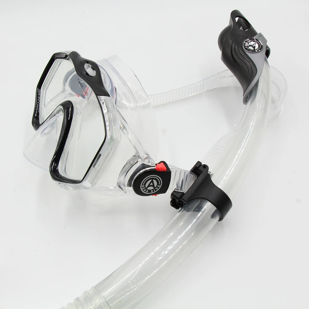 2x Silicone Snorkel Keeper + 1x Plastic Breathing Tube Clasp Clip Retainer Diving Mask Strap Buckle Snorkel Mask Keeper