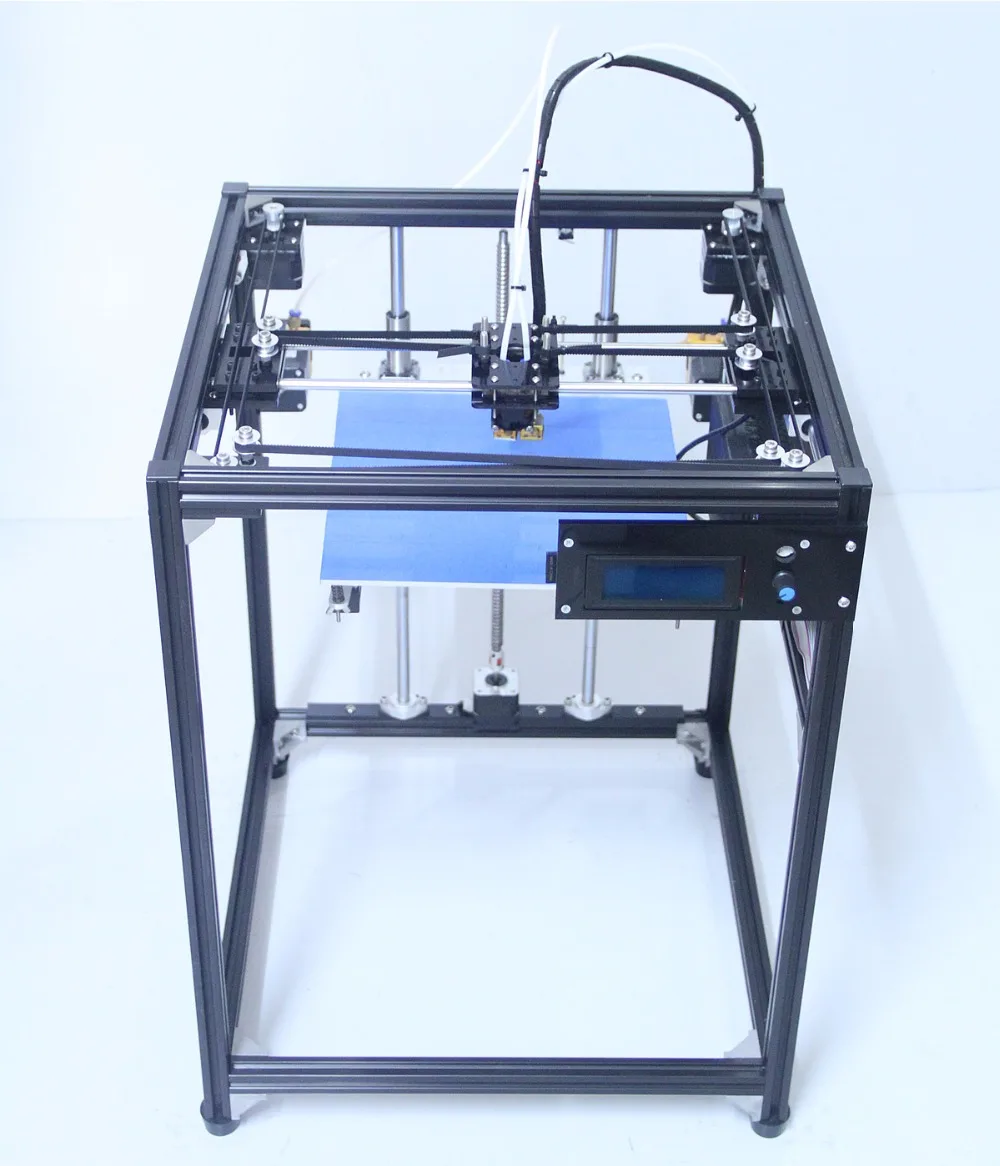 DIY KIT big size 3d printer High quality LCD screen dual extruder 3D ... - DIY KIT Big Size 3D Printer High Quality LCD Screen Dual ExtruDer 3D Printer Corexy Machine