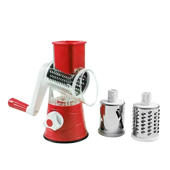 

Manual Vegetable Cutter Slicer Multifunctional Round Mandoline Slicer Potato Cheese Kitchen Gadgets Kitchen Accessories