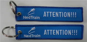 

Ned Train Attention!!! Embroidered Keychains Straps
