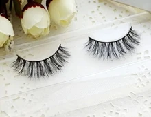 Hecho A Mano superior de las pestañas Hermosas pestañas desordenado corto pelo de Caballo natural pestañas falsas Del Maquillaje esenciales de la moda freeshipping