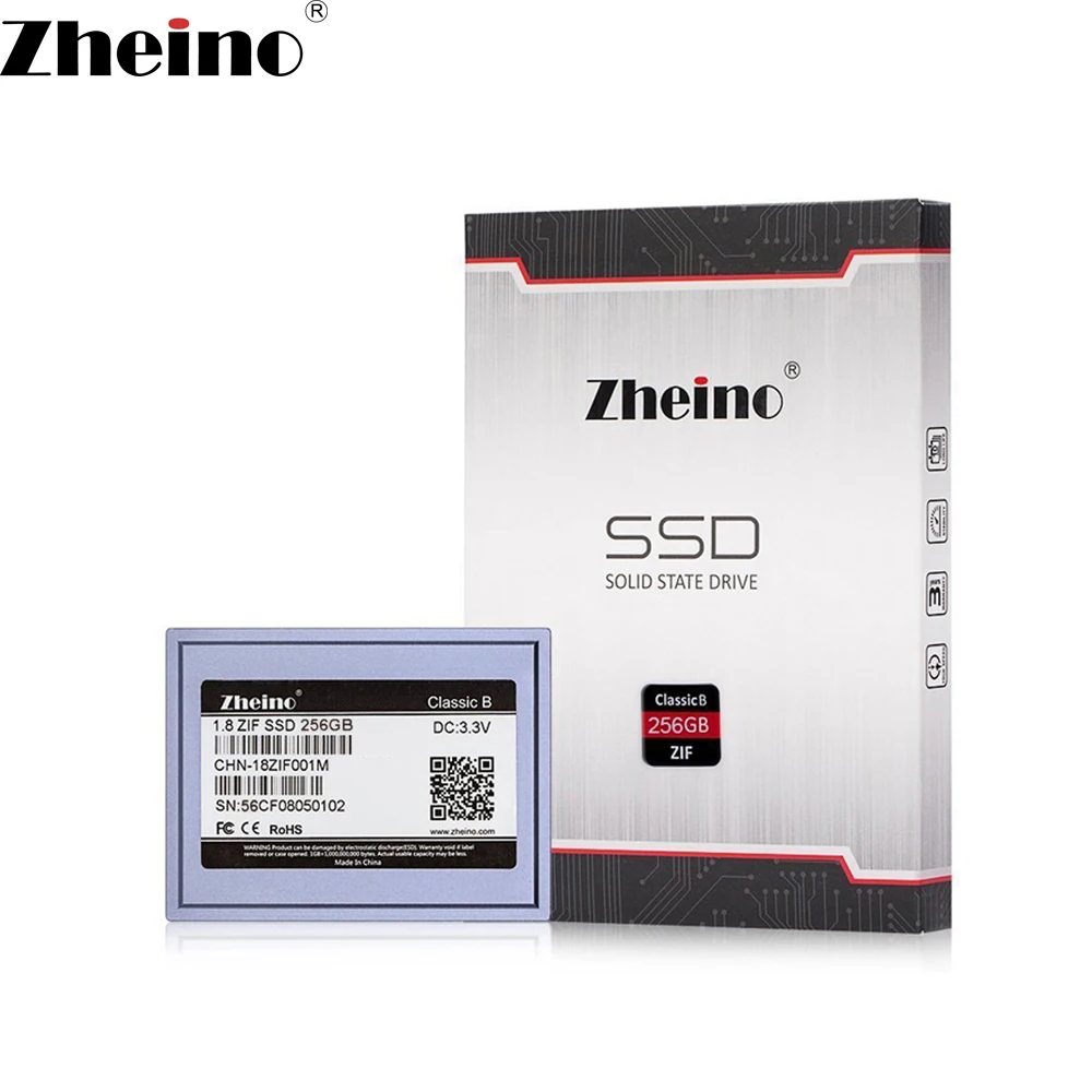 Zheino 1 8 дюйма 256 Гб SSD 2D MLC 40pin 64 128 ГБ для MacBook Air 1st A1237 Dell D420 D430 HP Mini 1000 2710P Toshiba 2410|256gb ssd|ssd