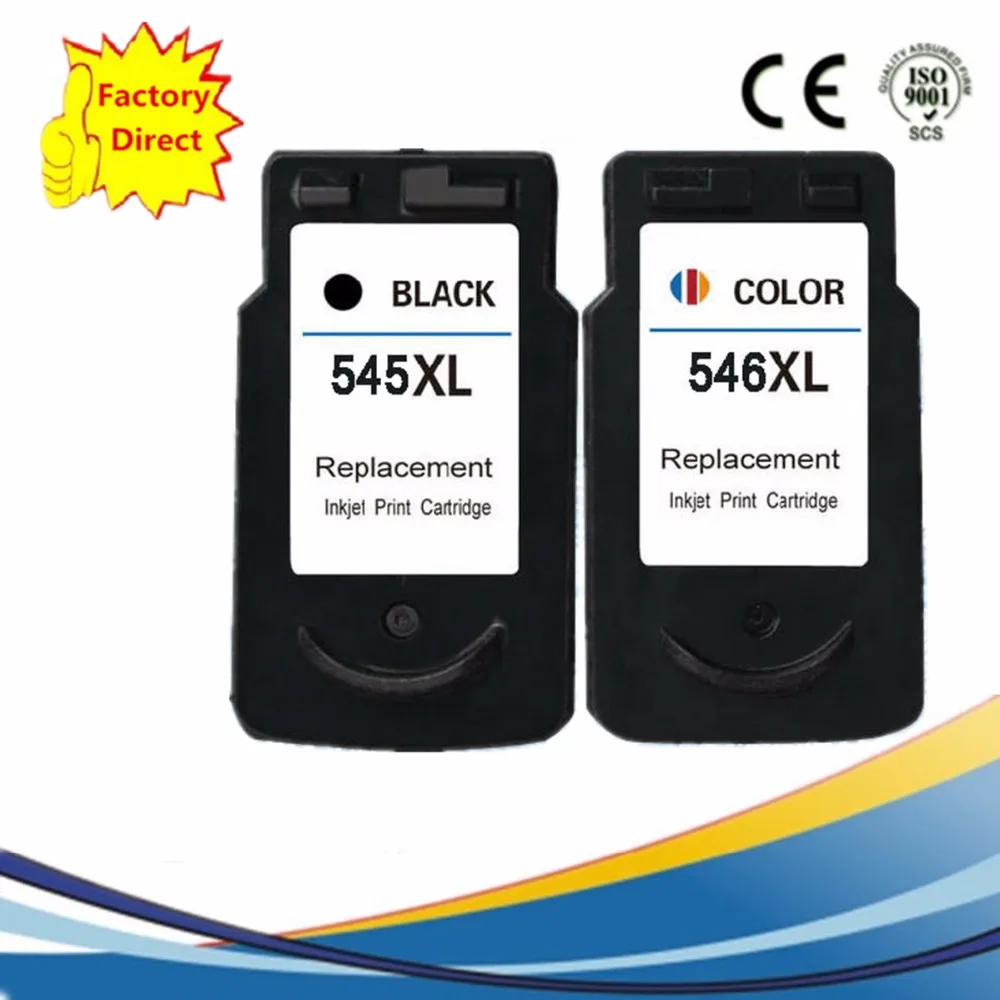 PG 545XL PG545XL CL 546XL CL546XL чернильные картриджи восстановленные Pixma IP 2850 MG 2450 2455|ink cartridge|ink