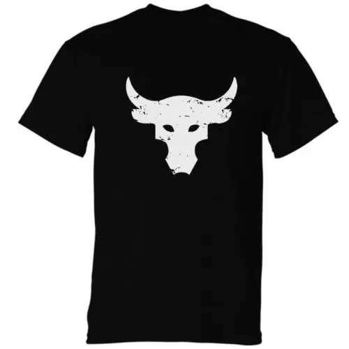 

Dwayne Johnson Brahma Bull Tattoo Black T-Shirt Unisex