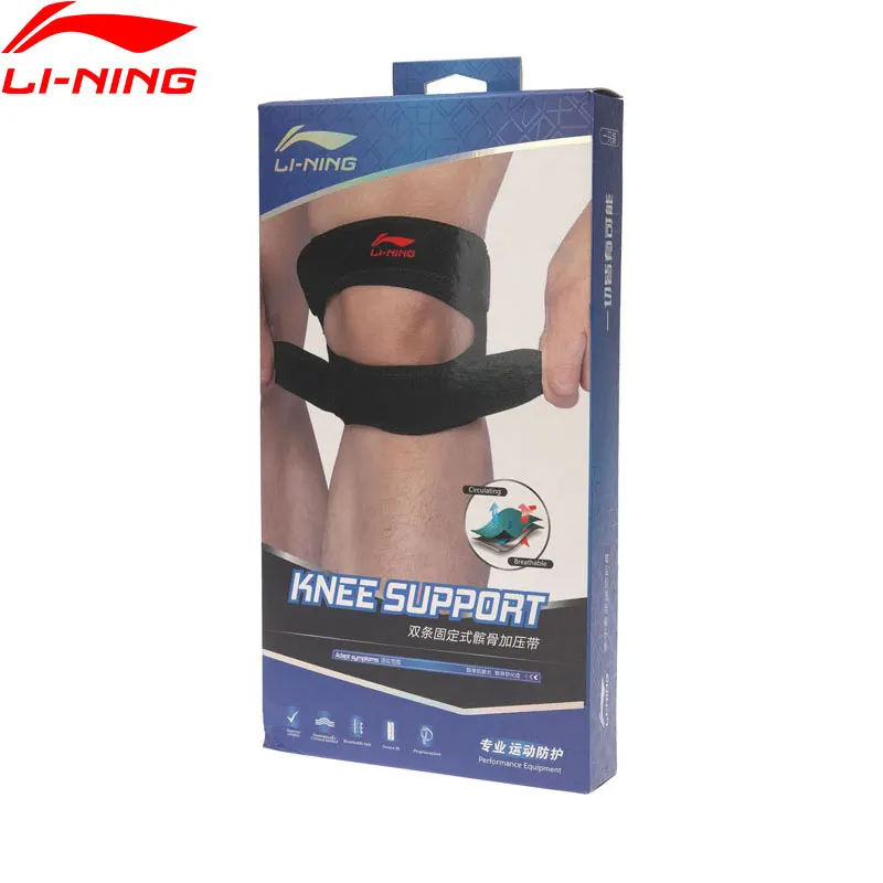 

Li-Ning Unisex Patella Pressure Band Knee Pads 60% Rubber 20% Polyester 20% Nylon LiNing Sport Protector ADEM014 ZYF219