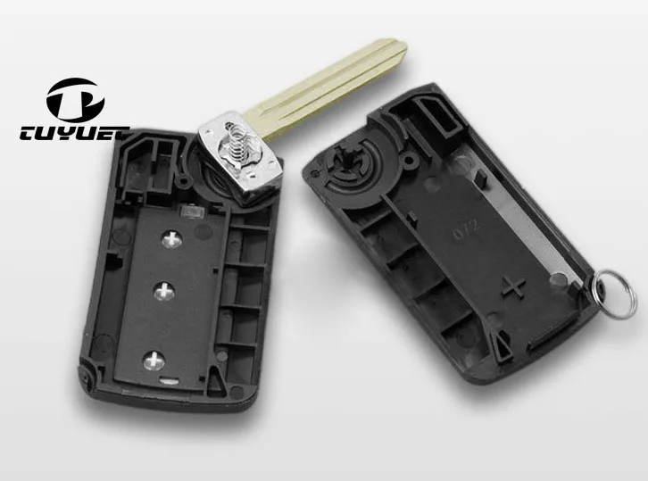 Toyota Highlander Yaris Modified key case 3 Butons  (5)-1