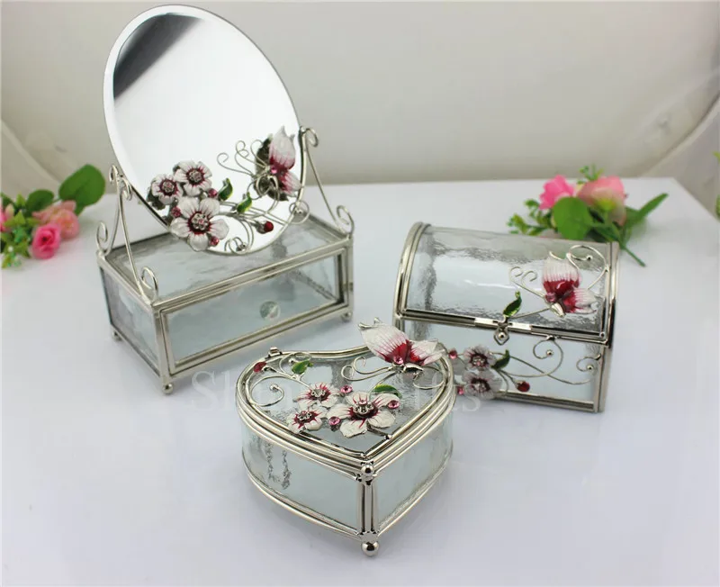 Transparent Glass Jewelry box (10)