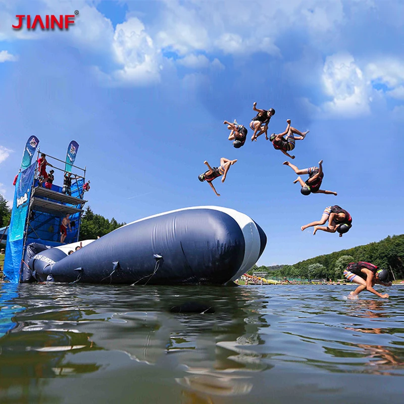 Надувная подушка для воды JIAINF 6/8/10*2m надувная водная прыжков ПВХ активного отдыха