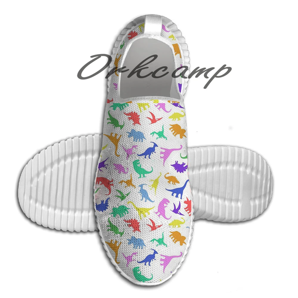 

Fun Dinosaur Pattern Light Weight fashion Sports Running Shoes Walking Shoes Summer Comfortable Yuga shoes