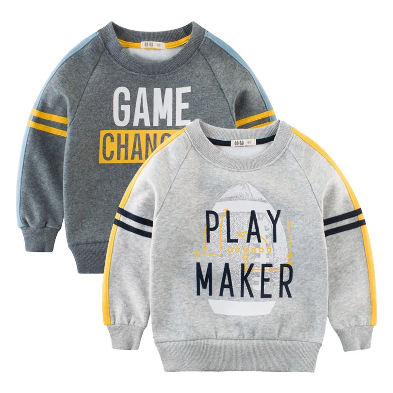 

Baby Boys Girls Hoodies Clothes Children Winter Thick Sweatshirts Letters Toddler Casual Sweater Kids Velvet Tops Costume