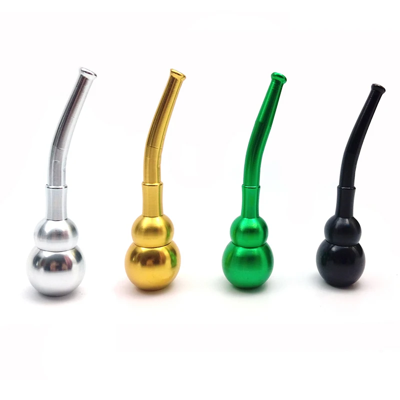 Metal Snuff Pipes Portable Herb Tobacco Pipe Creative Filter Smoking
