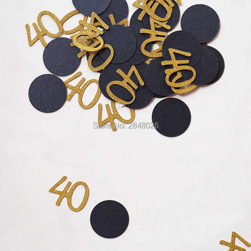 Coriandoli da Tavolo 40 anni