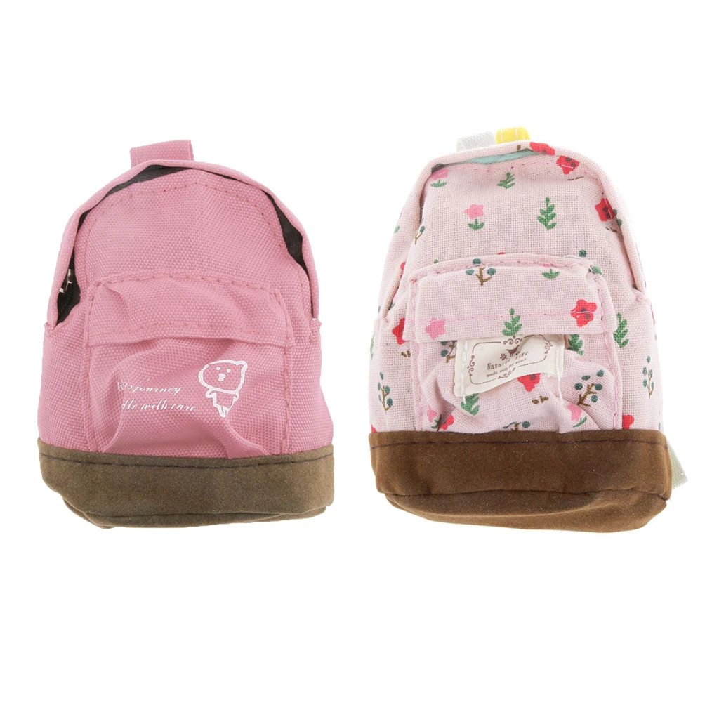 1:6 Scale Female Doll Floral Backpack Bag for 12inch Doll, Action Figures, Hot Toys