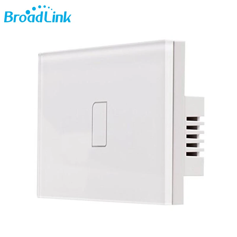 

BroadLink TC2 US 110V~150V 1 gang RF Touch Panel /Wifi Wireless Remote Control Smart Light Timer Switch White Work With RM PRO
