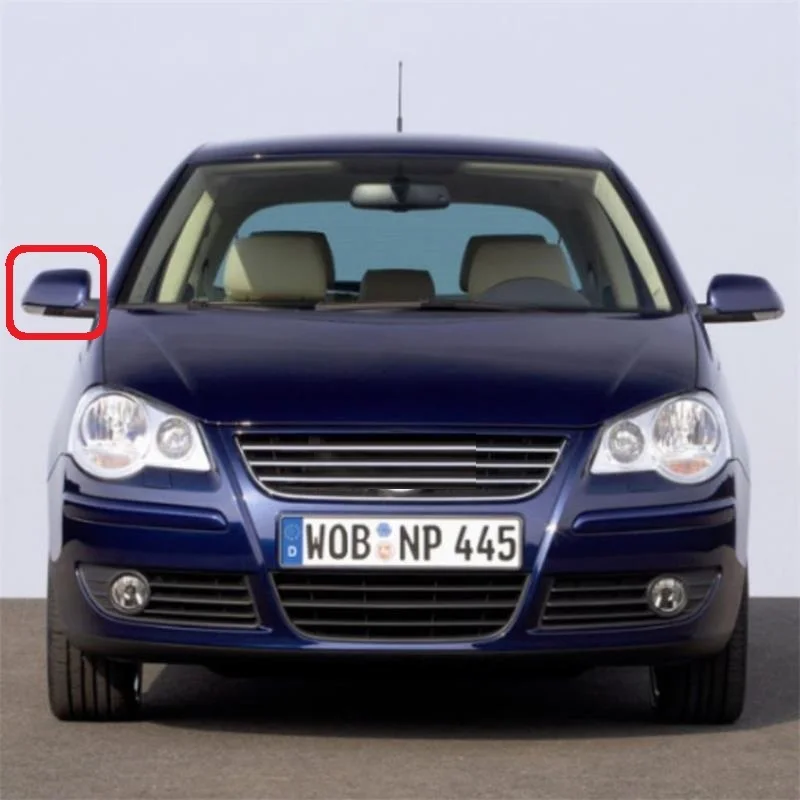 Для VW Polo 2005 2006 2007 2008 2009 2010 Стайлинг автомобиля с подогревом электрическое крыло