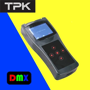 

Master Pro controller,wirte address for DMX LED lights,for RGB/3CH lights use;3.7V battery inside,LCD display