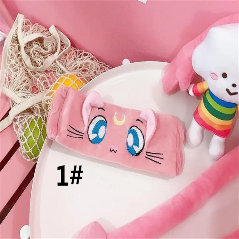 Sailor Moon Luna повязка для волос с кошачьими ушками на голову косплея милый уход за