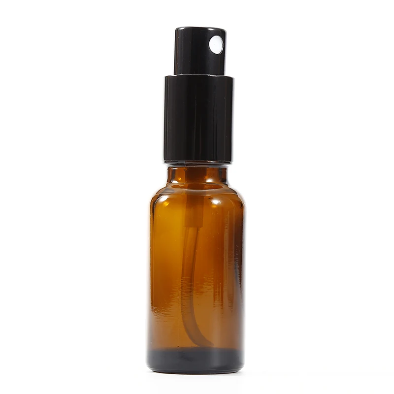 

15ml/20ml/30ml/50ml Mini Empty Travel Refillable Glass Bottle Oil Perfume Container Amber Cosmetic Sprayer
