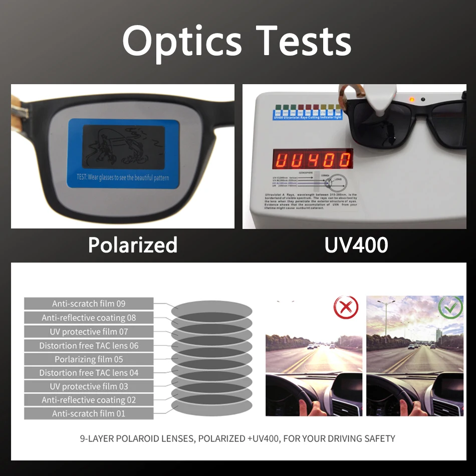 Деревянные мужские солнцезащитные очки, поляризационные, UV400, SKADINO, бук, деревянные, солнцезащитные очки для женщин, синие, зеленые линзы, ручная работа, модный бренд, крутые