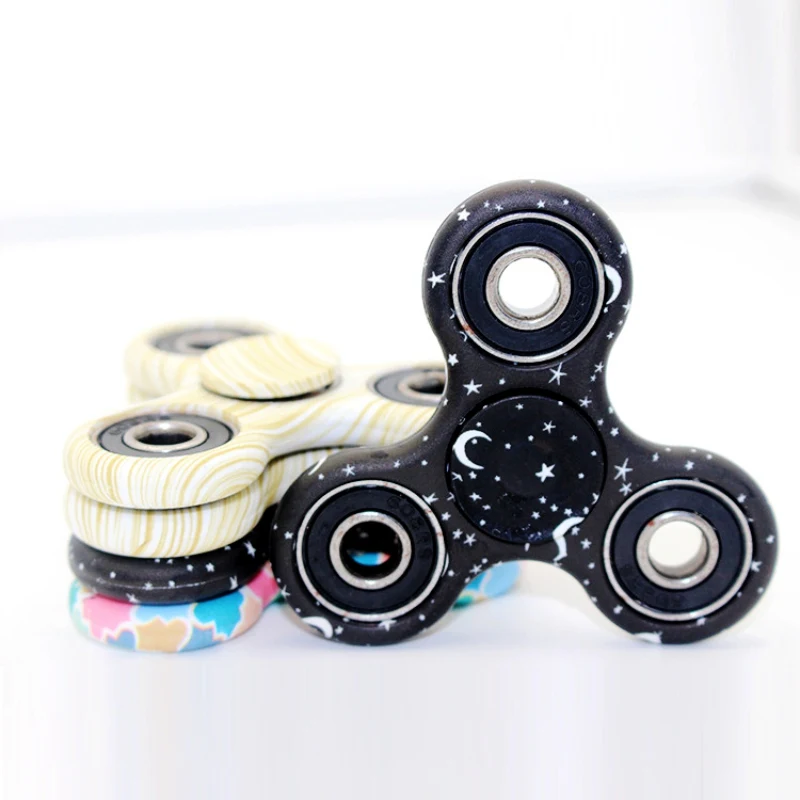 

Dark in Light Spinner For Autism and ADHD Fingertip Spinner Children Adult Anti-stress Toy Gift