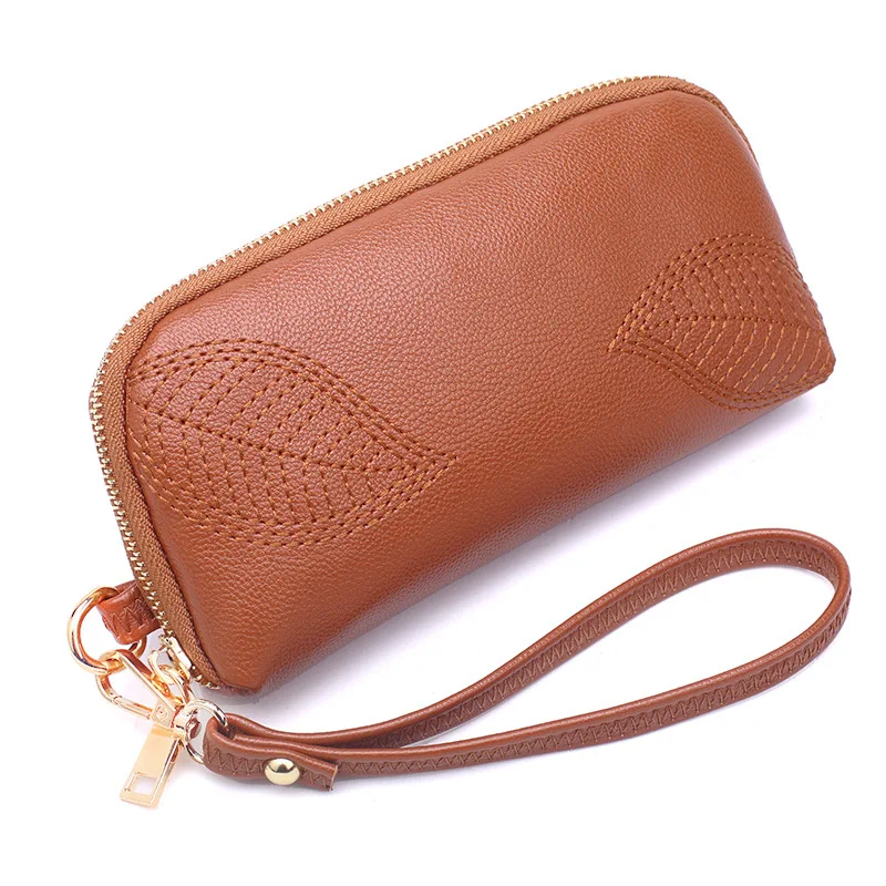 

New Women Pu Leather Wallets Female Long Zipper Purses Ladies Large Capacity Money Bag Card Holders Wristlet Clutch Woman Wallet