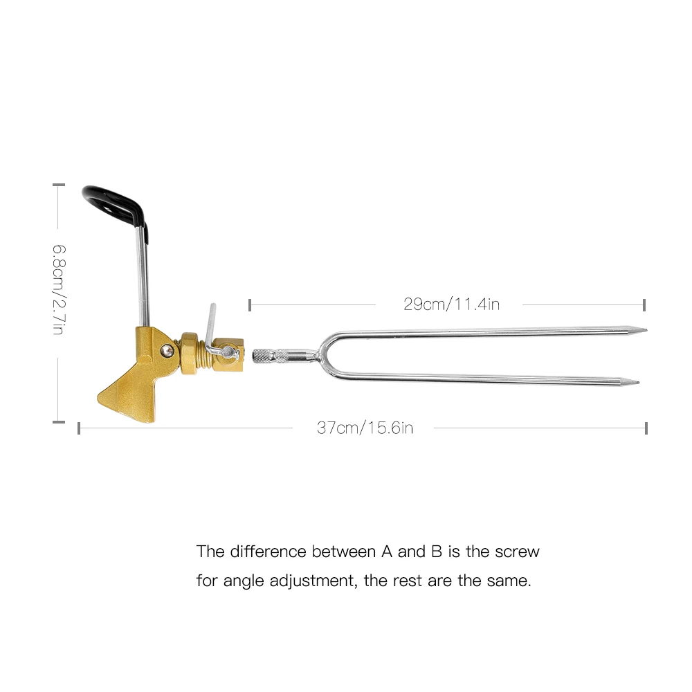 Регулируемая съемная подставка для удочки карпа держатель для Удочки Удочка стержень, стойка кронштейн рыболовные снасти аксессуар для рыбалки