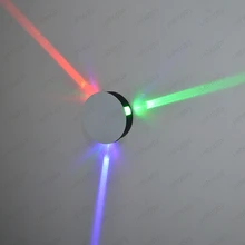 В помещении 2 Вт/3 Вт/4 Вт светодиодный настенный светильник лампа с креплением круг Точечный светильник звезда Обеденная для вестибюлей спален коридорный гостиничный