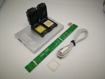 

2020 New IPBox V2 IP BOX 2th NAND PCIE 2in1 High Speed Programmer+photosensitive repairConnector+for iP7 Plus/7/6S/6plu/5S/5C/5