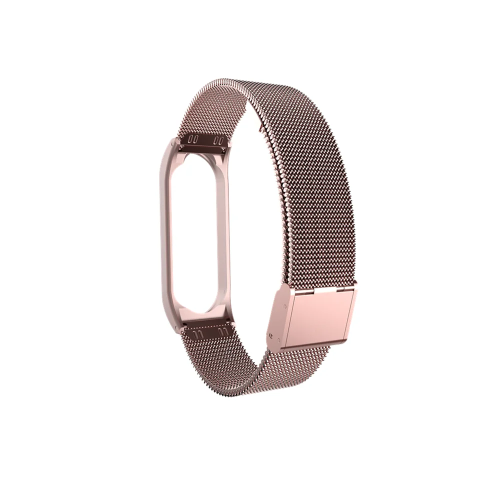 Mi Band 4 Strap Bracelet Wrist Metal Screwless Stainless Steel Miband 4 Wristbands Pulseira Miband4 For Xiaomi Mi Band 4 Strap