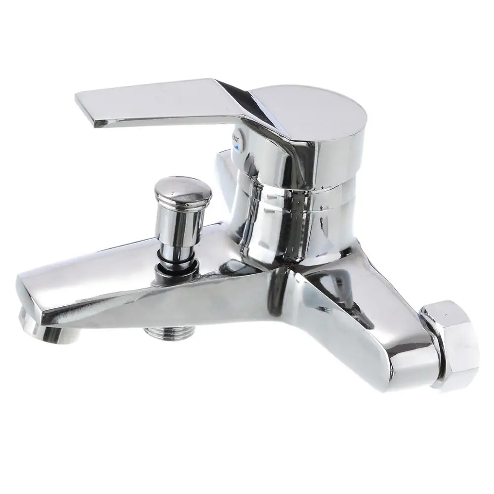 Mayitr Chrome Bathroom Tub Shower Faucet Water Control ...