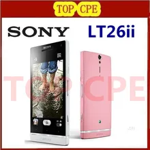 Original LT26ii Mobile Phone Sony Ericsson Xperia SL LT26ii Android 4.3 inches Dual-core 3G GPS Wifi 12MP 32GB Free Shipping