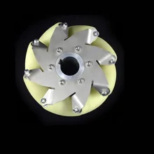 50 Kg Load 6 Inch Industrial Mecanum Wheels Online Wholesale( Right Mecanum Wheels)