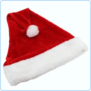 

5pcs/lot christmas hats for adults kids cap good quality