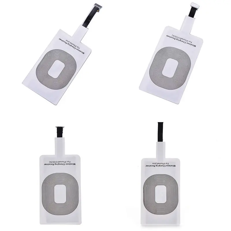 Qi Standard Smart Wireless Charging Pad Charger Coil Receiver For IPhone 5s SE 6 6s Plus