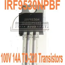 50 шт./лот IRF9530NPBF IRF9530 9530 100 V 14A-220 Транзисторы