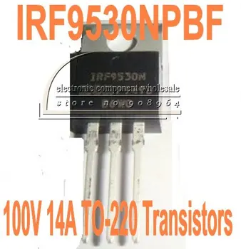 

50pcs/lot IRF9530NPBF IRF9530 9530 100V 14A TO-220 Transistors freeshipping