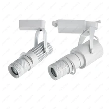 3 Вт/5 Вт/7 Вт/10 Вт/15 Вт/20 Вт Светодиодный светильник для потолка COB светильник рельсовый прожектор лампа с фокусировкой Регулируемая Диафрагма белая оболочка