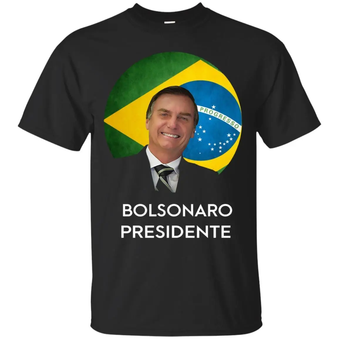 Bolsonaro 2018 Presidente футболка для мужчин черный полный размер крутая Повседневная