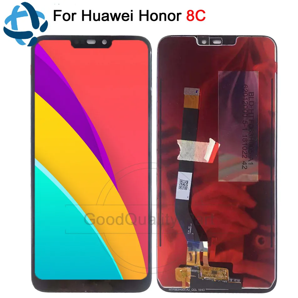 6 26 ''Оригинальный ЖК дисплей для Huawei Honor 8C кодирующий преобразователь
