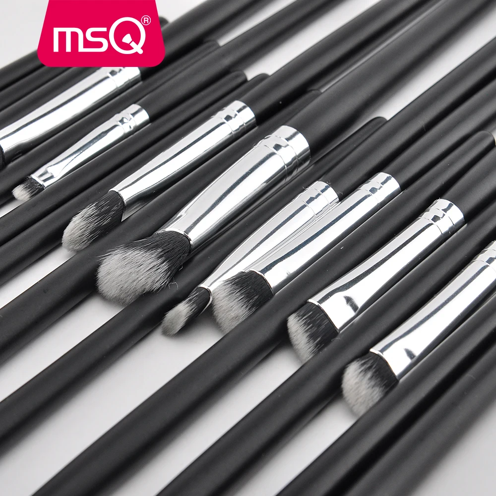MSQ Professional 20PCS Makeup Brushes Sets Eye Shadow Eyelashes Eyebrow Lip Cosmetic Tool Make Up Eyes Detail Brush Kits 2