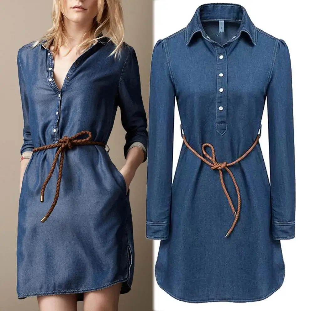 latest jeans gown style for ladies dresses
