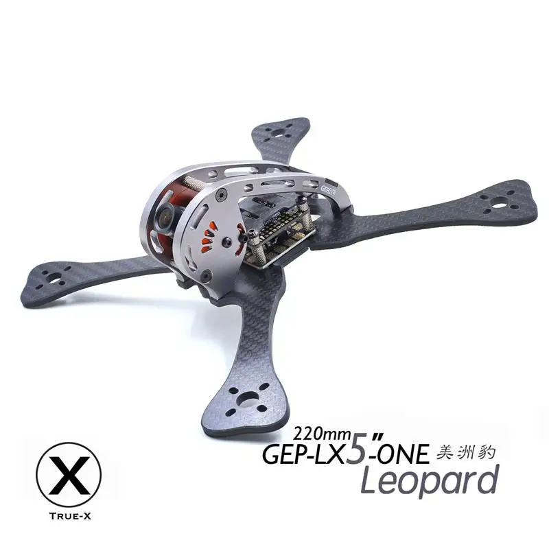 GEPRC GEP LX ONE Leopard LX4 LX5 LX6 195 мм 220 мм 255 мм FPV Racing RC Racer Drone 4 мм Arm Frame комплекты с поддержкой экшн-камеры Runcam