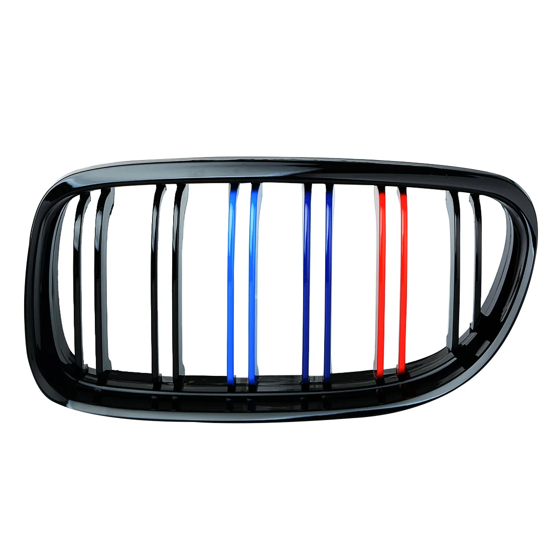Для BMW E90 пара глянцевых черных M color решетки передней для автомобиля с двойной