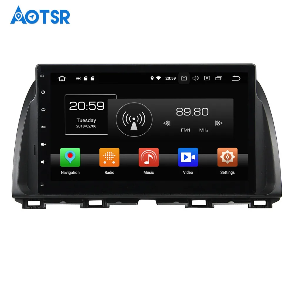 Clearance IPS Android 8.0 8 Core 4GB+32GB Car DVD Player GPS Glonass Map Radio WIFI 4G Bluetooth 4.0 For Mazda ATENZA CX-5 CX5 2012-2015 11
