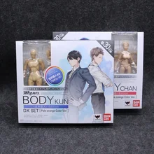Corps Original KUN Takarai Rihito BODY CHAN Mange dessin figurine DX BJD couleur Orange pâle & gris PVC Action modèle à collectionner jouet(China)