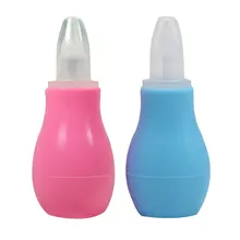 Новорожденные младенцы носовой втягивающий аспиратор насос нос слизи очиститель безопасный уход за ребенком