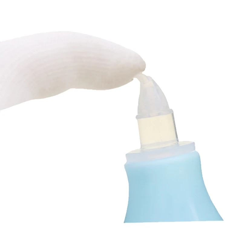 Newborn Silicone Safety Nasal Aspirator Baby Nose Cleaner Vacuum Suction Toddler Flu Protections Baby Care Vacuum Sucker BB3118 (12)